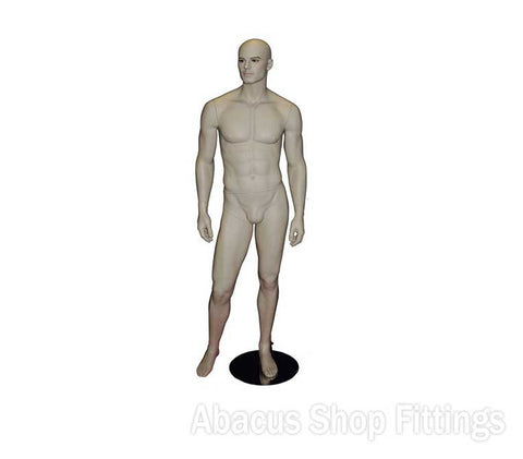 MANNEQUIN HAIRLESS WELL TONED MALE