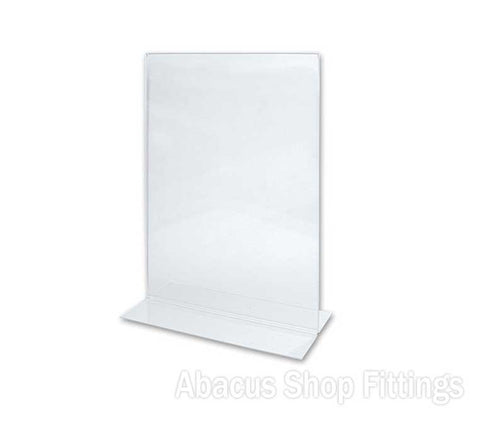 A4 DOUBLE SIDED PORTRAIT SIGN HOLDER