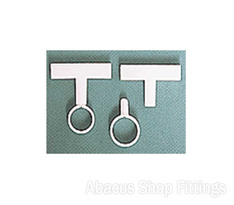 Pvc Frame Clips PLASTIC FRAME TUBE CLIP SET - WHITE – Abacus Shop Fittings