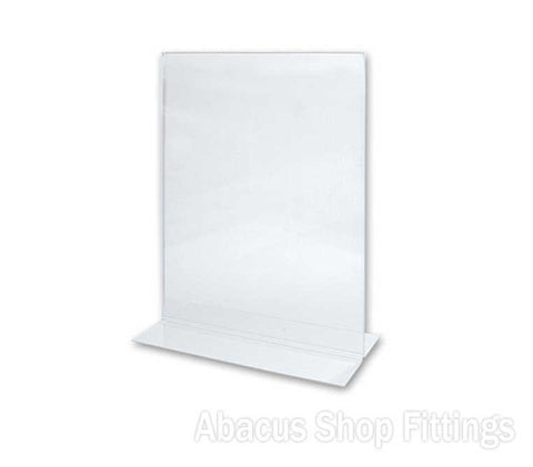 A6 DOUBLE SIDED PORTRAIT SIGN HOLDER