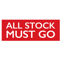 ALL STOCK MUST GO
