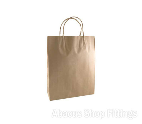 KRAFT PAPER BAG BROWN - SMALL #16 Pkt/50