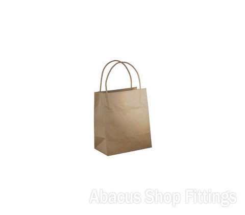 KRAFT PAPER BAG BROWN - TODDLER Pkt/50