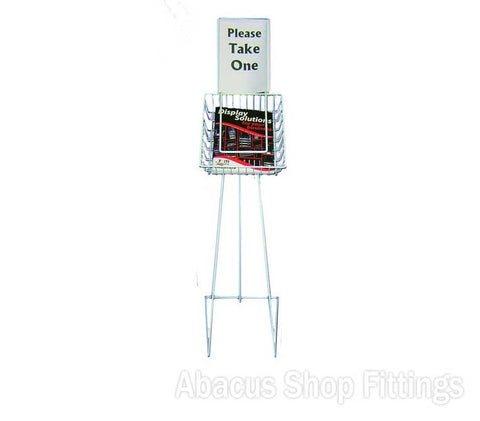 Wire Catalogue stand A4