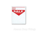PRICE STICKERS - USUAL PRICE/SALE PRICE BOX 500